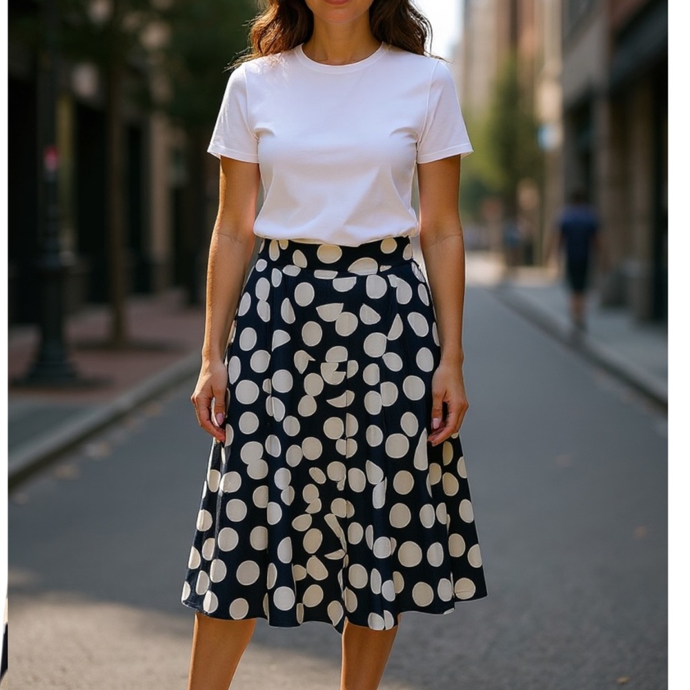 Vintage 2PC Set CHANEL blouse & skirt set